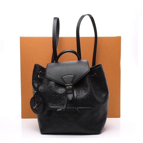 louis vuitton black backpack cheap|louis vuitton montsouris black backpack.